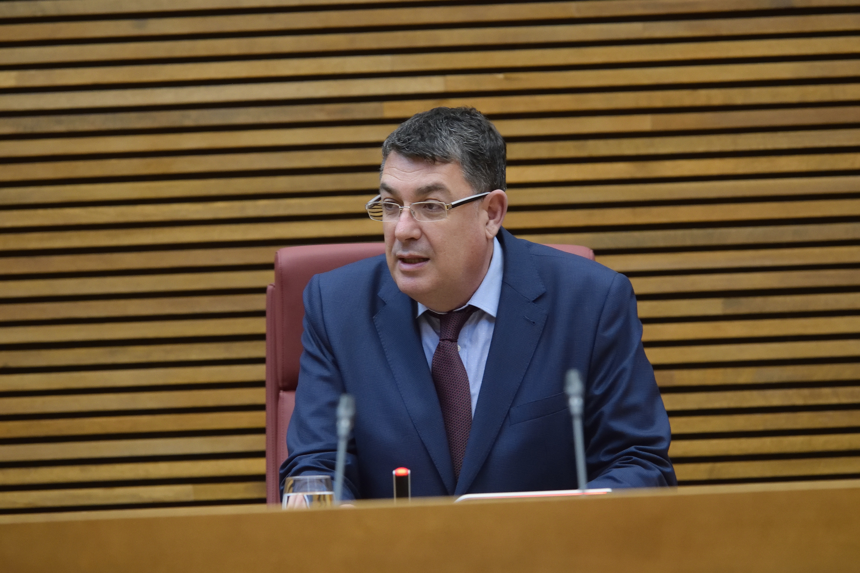 El president de les Corts, Enric Morera El president de les Corts, Enric Morera