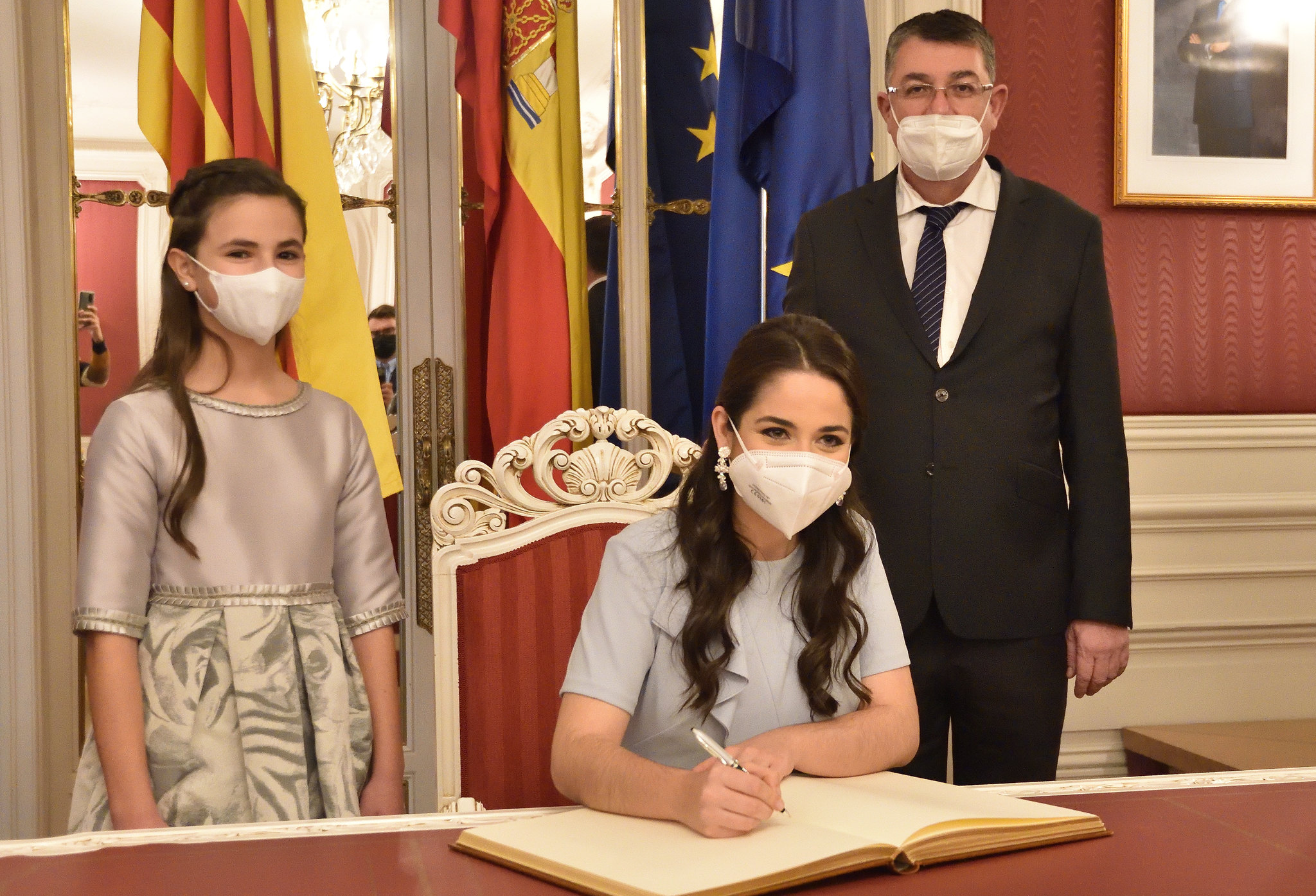 Visita de les Falleres Majors de València 2022 Visita de les Falleres Majors de València 2022
