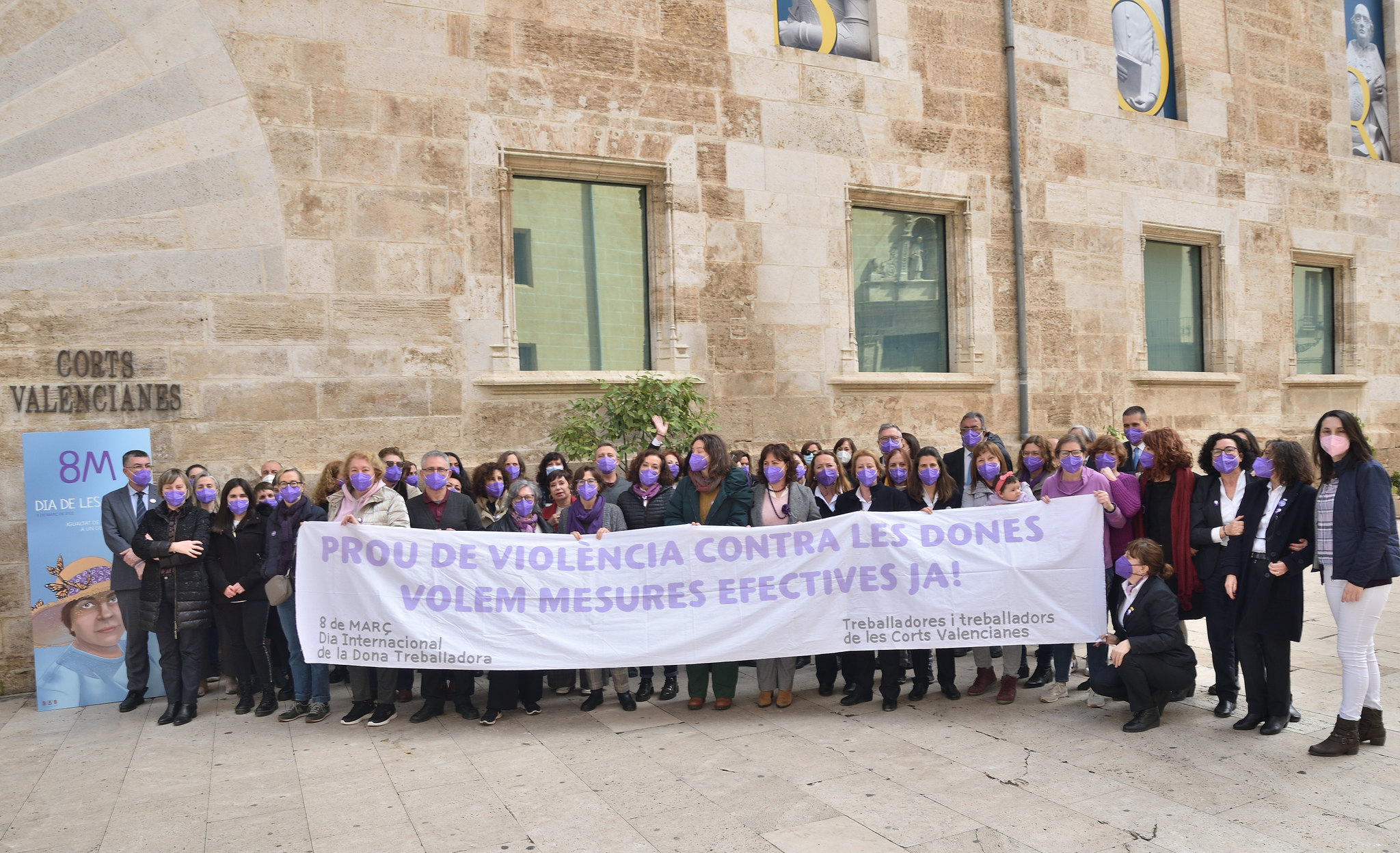 Conmemoración del 8 de Marzo en les Corts Conmemoración del 8 de Marzo en les Corts