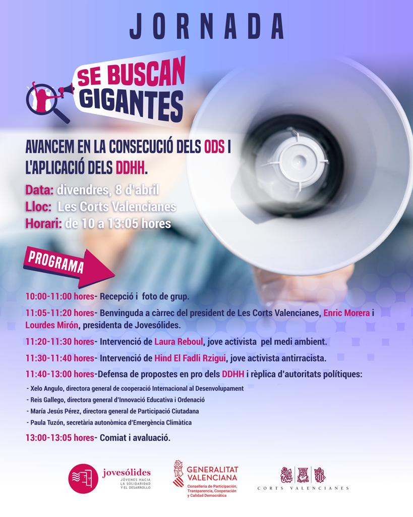 Cartel del encuentro de Jovesólides Cartel del encuentro de Jovesólides
