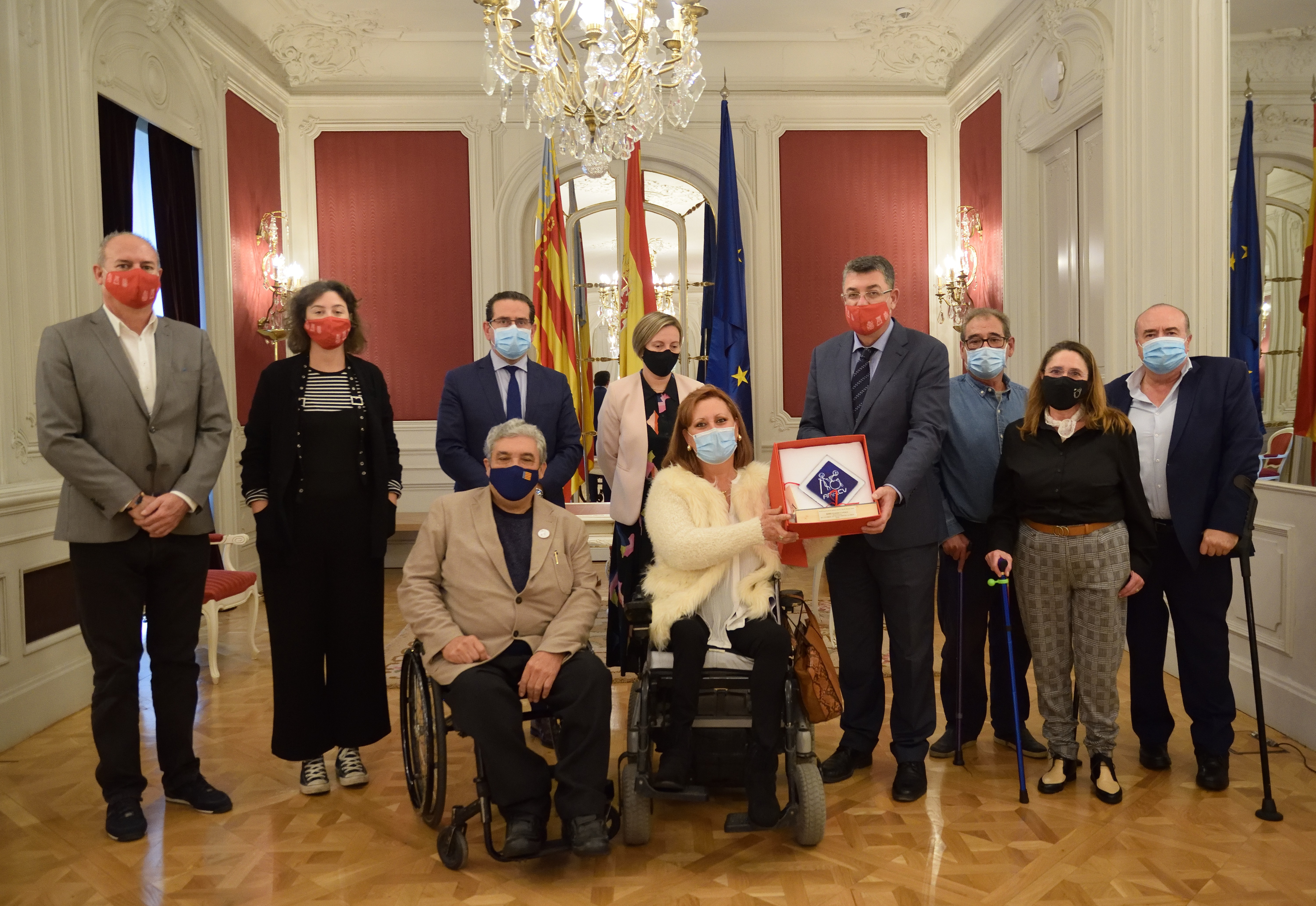 Reunió amb l'Associació de Pòlio i Síndrome Postpòlio Reunió amb l'Associació de Pòlio i Síndrome Postpòlio