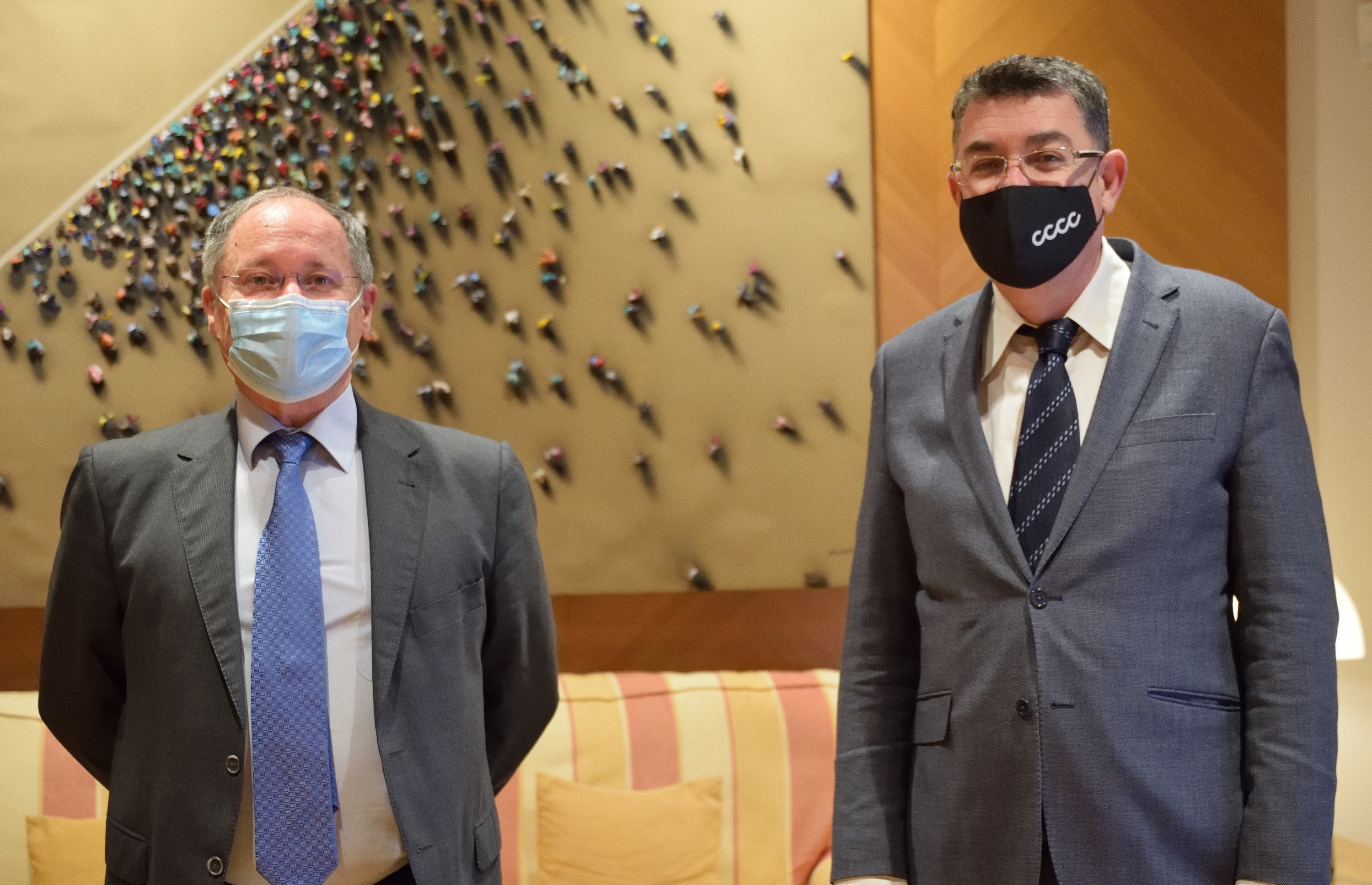 Reunió amb el Director de l'Agència Antifrau Reunió amb el Director de l'Agència Antifrau