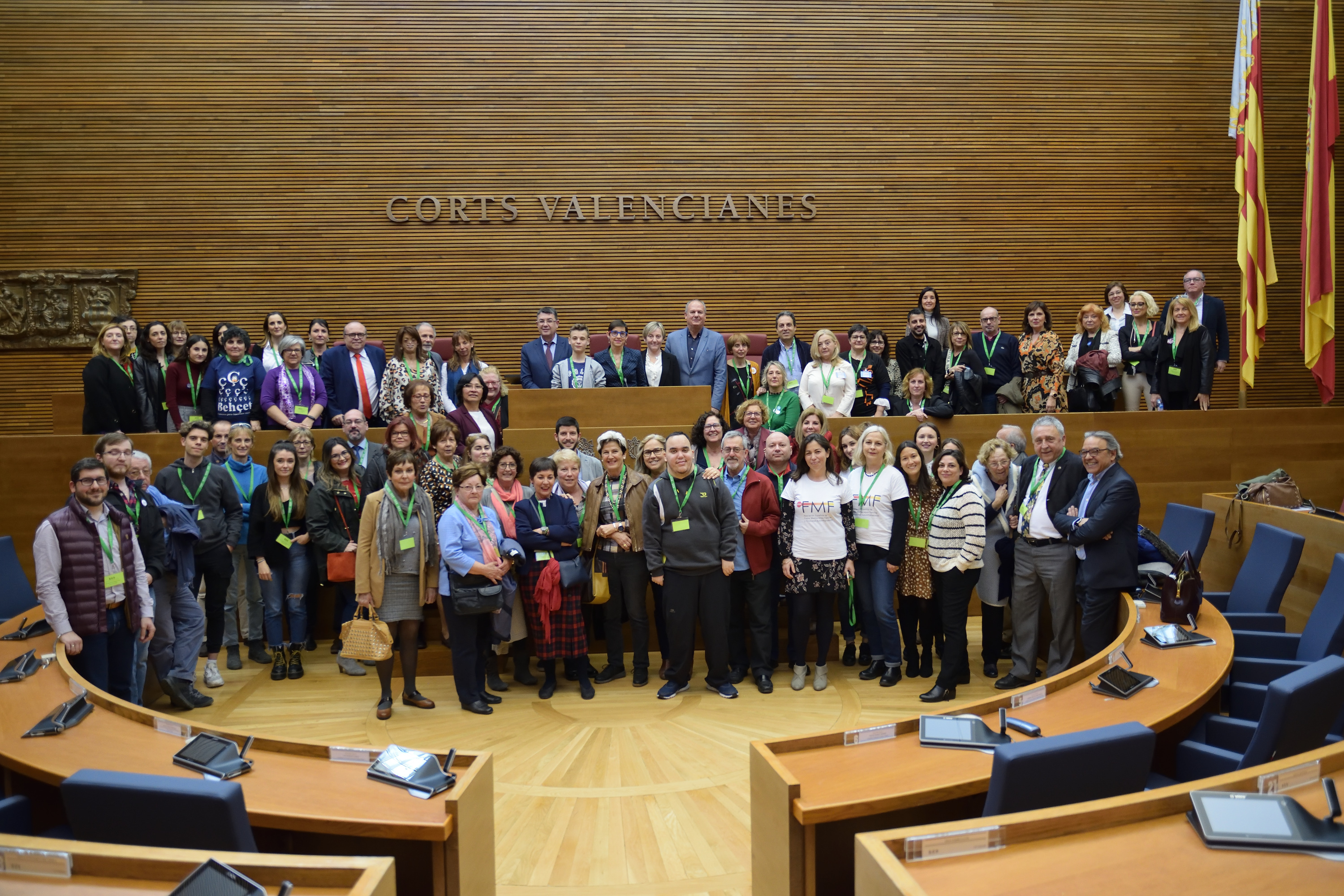 Acte de FEDER a les Corts