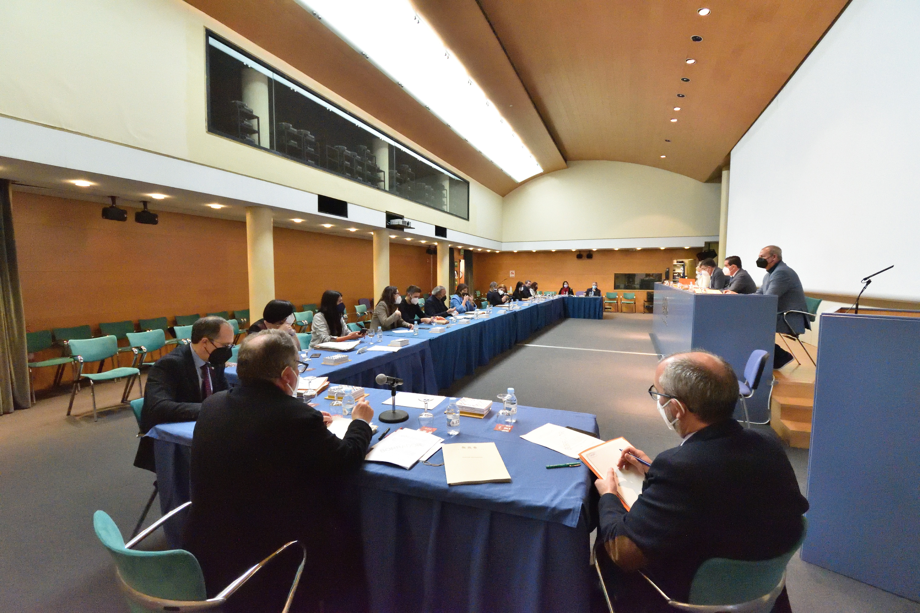 Imatge de la reunió de la Junta de Síndics Imatge de la reunió de la Junta de Síndics