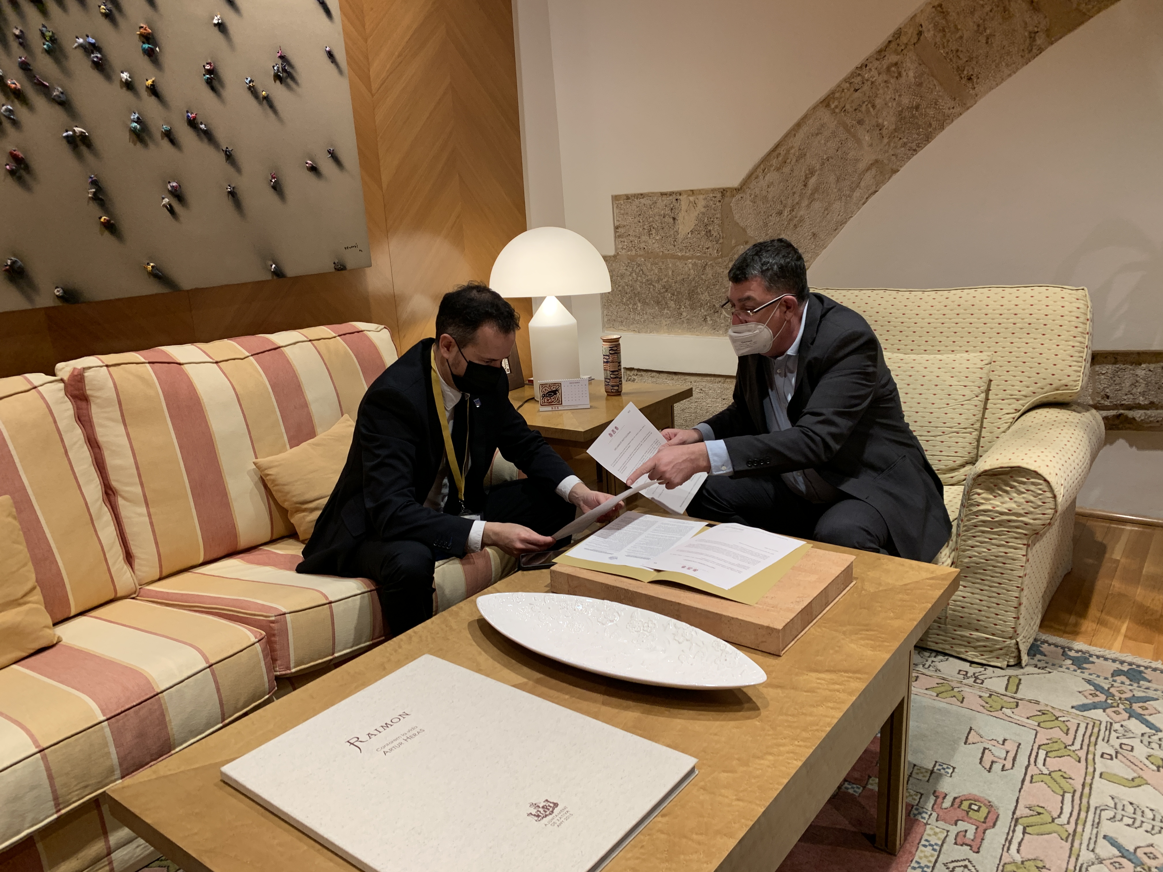 Reunión con el Cónsul Honorario de Ucrania