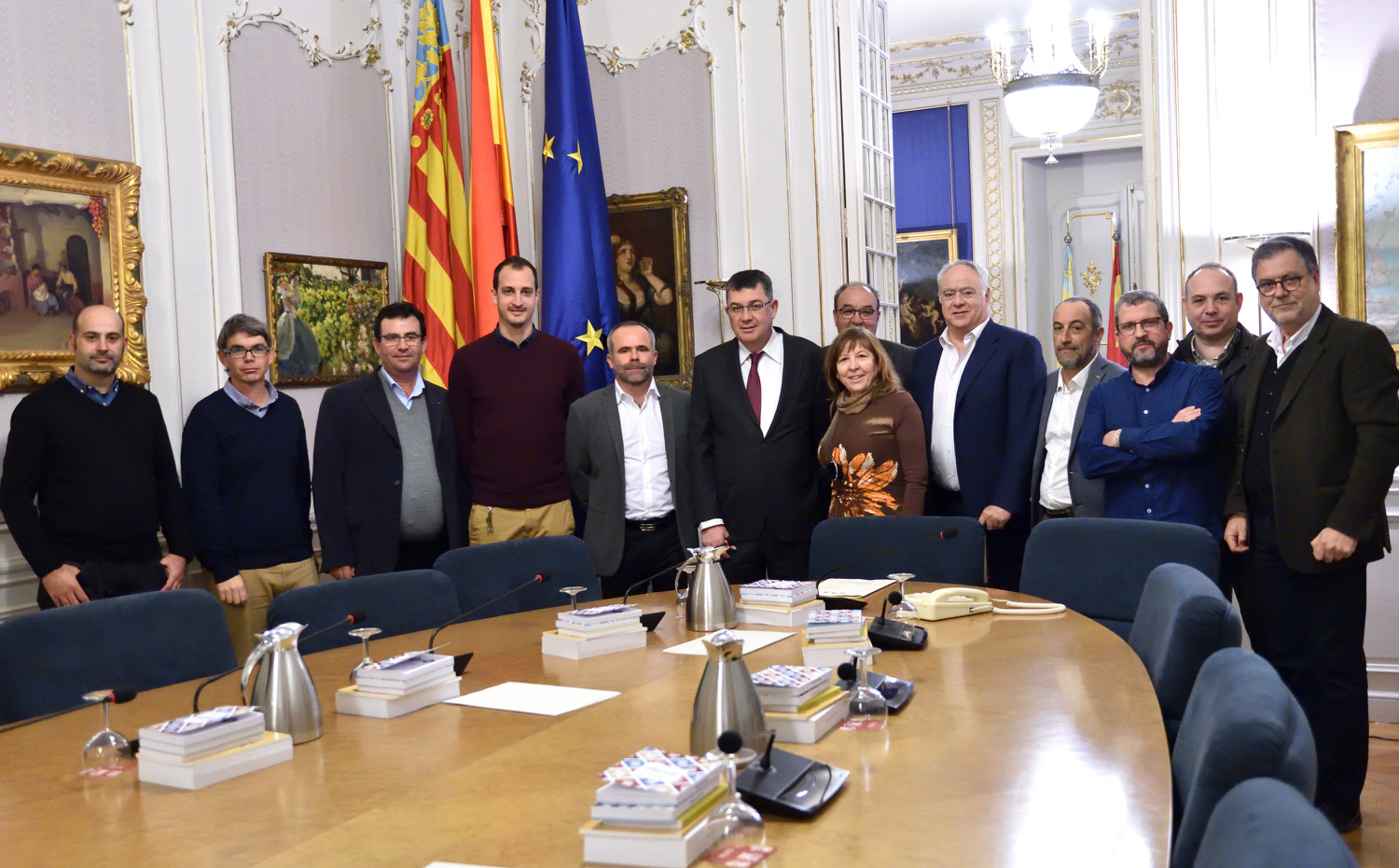 Visita de la Unió de Llauradors a les Corts