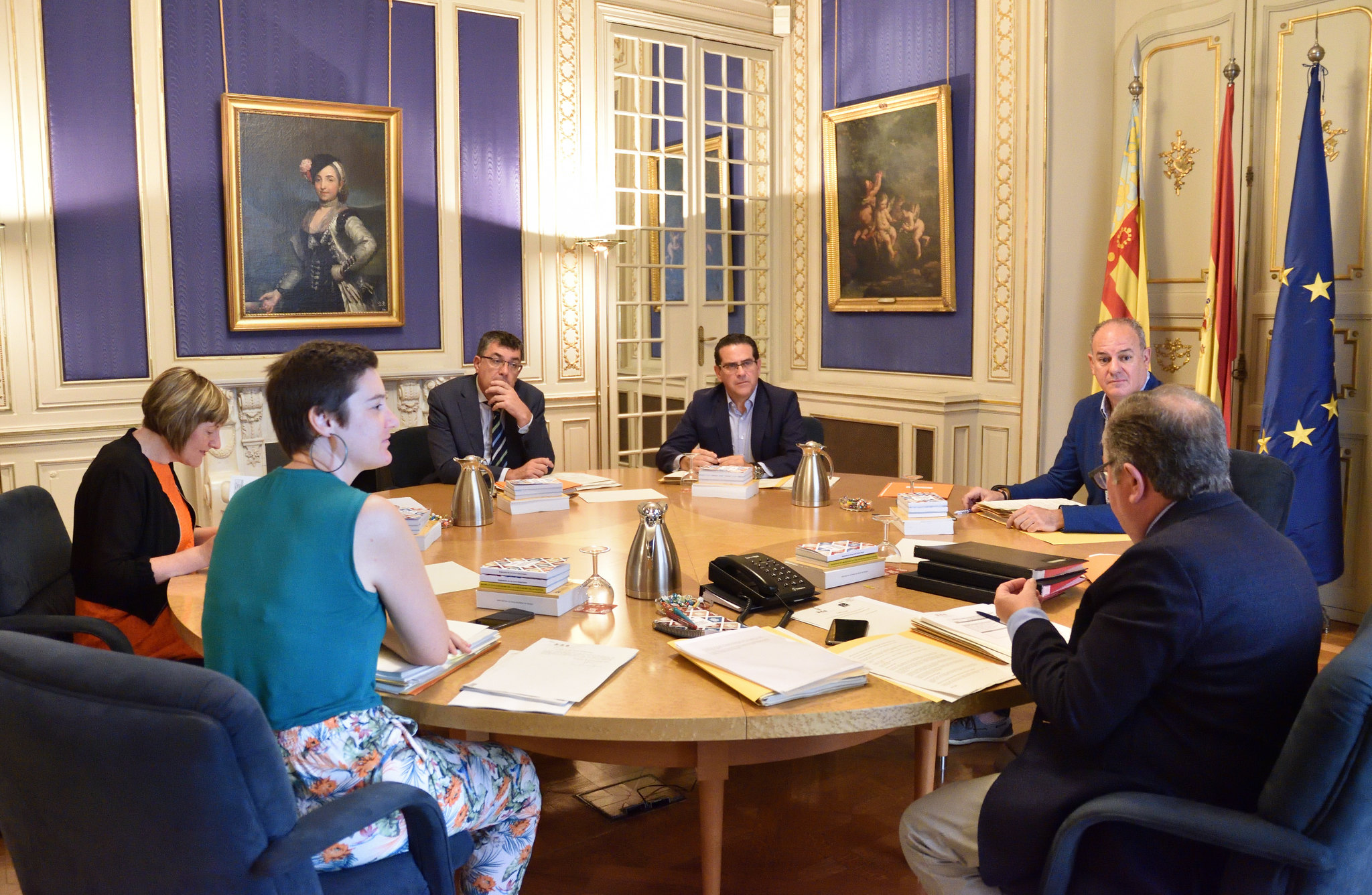 Reunión de la Mesa de les Corts