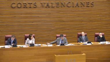 Imatge del ple de les Corts de hui Imatge del ple de les Corts de hui