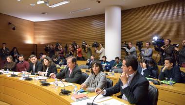 Imatge d'una comissió parlamentària Imatge d'una comissió parlamentària
