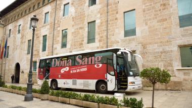 Campaña de donación de sangre en Les Corts Campaña de donación de sangre en Les Corts