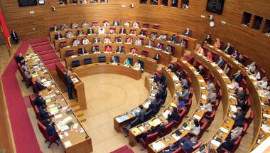 Les Corts lidera la realització de plens autonòmics en esta legislatura