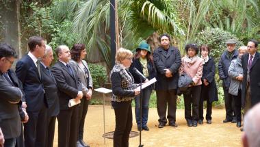Homenaje a las víctimas del holocausto