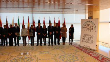Imatge de la conferència de presidents Imatge de la conferència de presidents