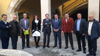 Visita al Consell Rector de les Cooperatives Visita al Consell Rector de les Cooperatives