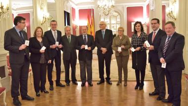 La Sindicatura de Comptes lliura l'informe de fiscalització de la Generalitat