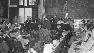 Les Corts recorden les primeres eleccions democràtiques al parlament valencià Les Corts recorden les primeres eleccions democràtiques al parlament valencià