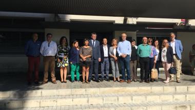 El President Morera participa al 50 aniversari de l’IES Hermanos Amorós El President Morera participa al 50 aniversari de l’IES Hermanos Amorós