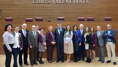 Recepció a la Federació d’Entitats Andaluses en Les Corts Recepció a la Federació d’Entitats Andaluses en Les Corts