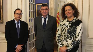 La consellera d’Hisenda de Balears visita les Corts Valencianes La consellera d’Hisenda de Balears visita les Corts Valencianes