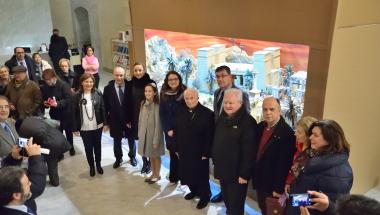 Inauguració del betlem instal·lat a les Corts, al Palau de la Generalitat i a la Vicepresidència del Consell Inauguració del betlem instal·lat a les Corts, al Palau de la Generalitat i a la Vicepresidència del Consell