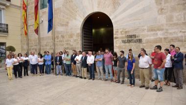 Concentració en solidaritat amb les víctimes de l’atemptat de Niça Concentració en solidaritat amb les víctimes de l’atemptat de Niça