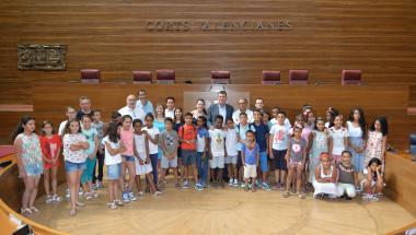 Les Corts reben als ambaixadors de la pau al Sàhara Les Corts reben als ambaixadors de la pau al Sàhara