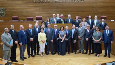 Reunió del Cos Consolar a les Corts Valencianes