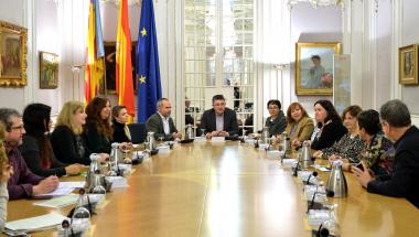 Reunió amb l'àrea de la Dona de la Unió de Llauradors Reunió amb l'àrea de la Dona de la Unió de Llauradors