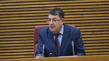El president de les Corts, Enric Morera