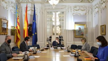 Reunión de la Mesa de les Corts