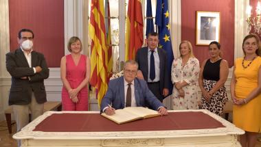 Visita de la Mesa del Parlament de Cantàbria