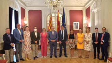 Visita de la Mesa del Parlamento de Cantabria