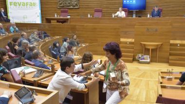 Conmemoración del Día Mundial del Alzheimer en les Corts