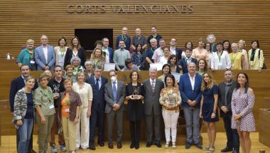 Conmemoración del Día Mundial del Alzheimer en les Corts