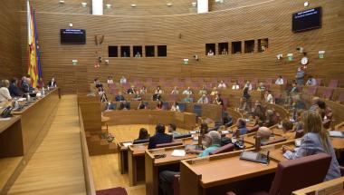 Commemoració del Dia Mundial de l'Alzheimer a les Corts