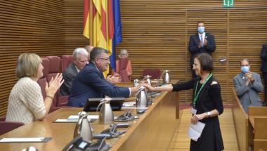 Conmemoración del Día Mundial del Alzheimer en les Corts