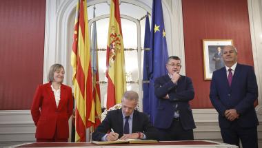 Visita del presidente del Senado a les Corts