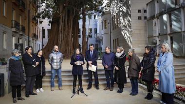 Conmemoración de la Shoah en les Corts