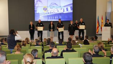 Entrega de diplomas a los miembros de la Policía de la Generalitat