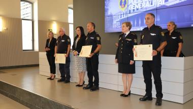 Lliurament de diplomes als membres de la Policia de la Generalitat