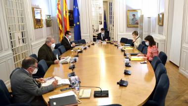 Reunión de la Mesa de les Corts