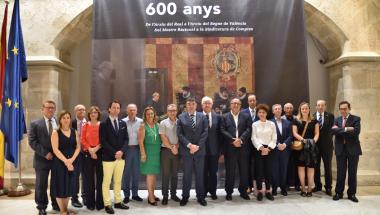 Visita de Síndicos de Cuentas de todo el estado a les Corts