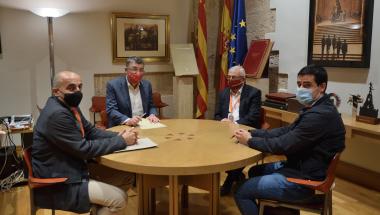 Reunión con la Fundació de la Pilota