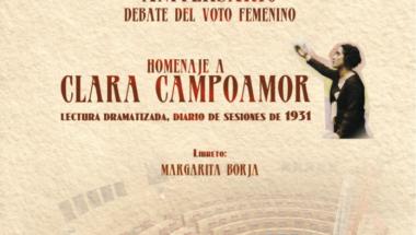 90 aniversario del voto femenino. Homenaje a Clara Campoamor