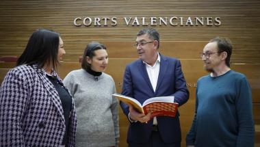 Imatge del President Morera amb els protagonistes Imatge del President Morera amb els protagonistes